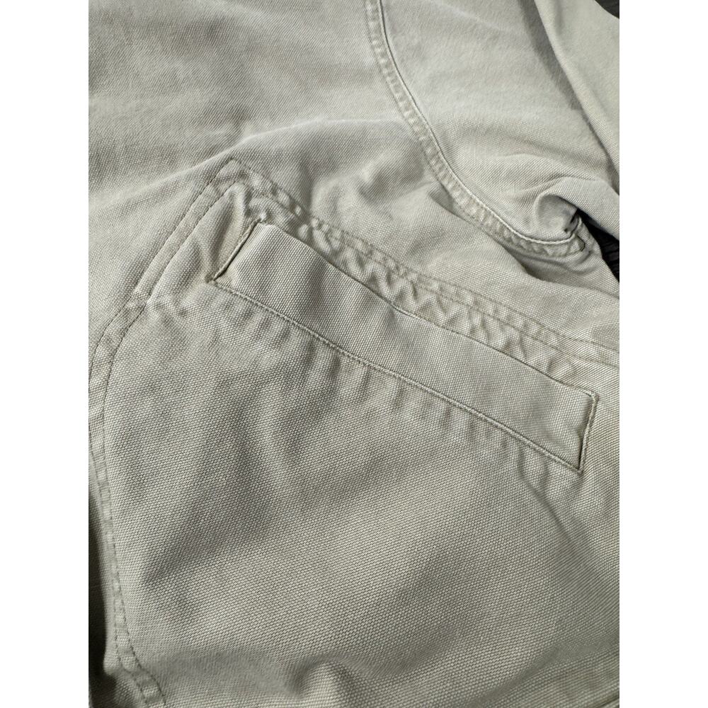 Vintage Woolrich Women's M Beige Remove Wool Blend Blanket Lined Chore Barn Coat - Picture 11 of 16